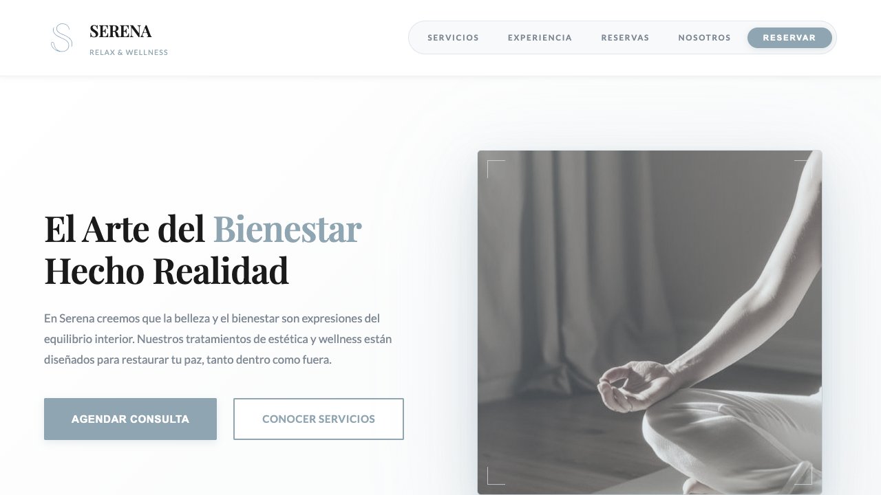Preview del proyecto Serena
